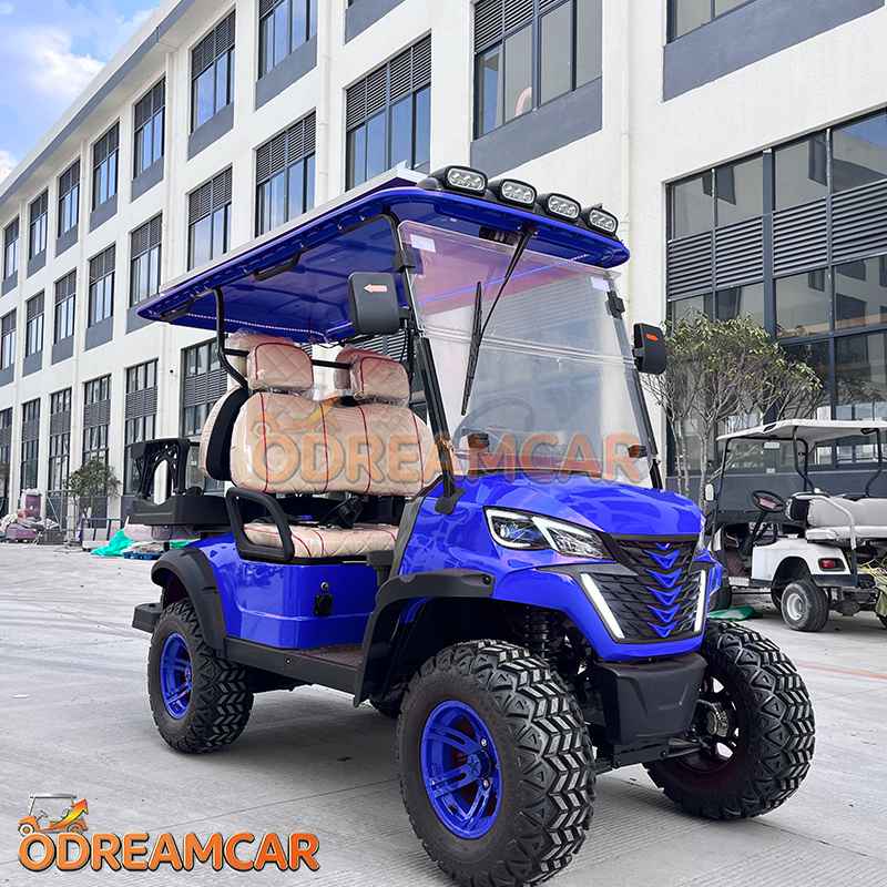 4 Seater Lithium Battery Electric Golf Car (1)