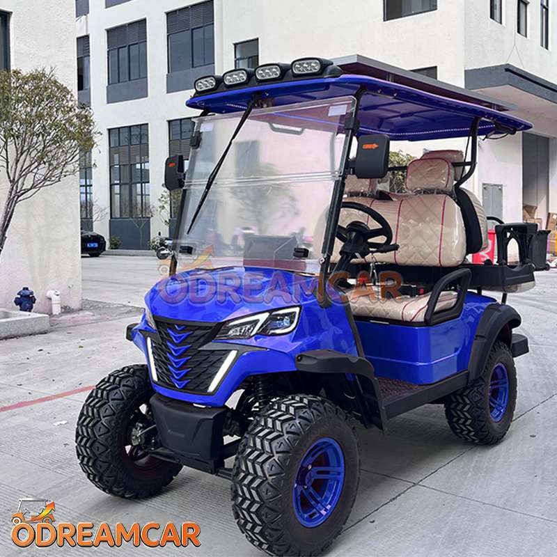 4 Seater Lithium Battery Electric Golf Car (4)