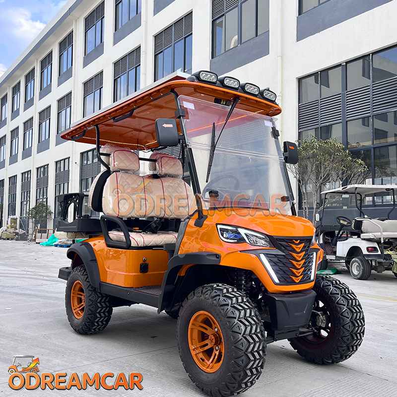 4 Seats 72V Electric Mini Golf Cart (1)