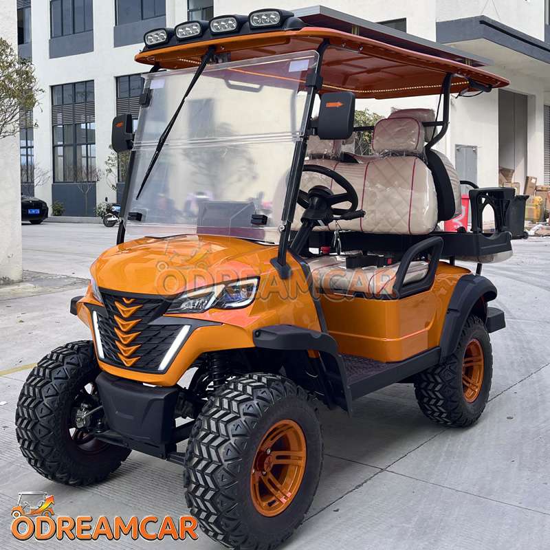 4 Seats 72V Electric Mini Golf Cart (3)