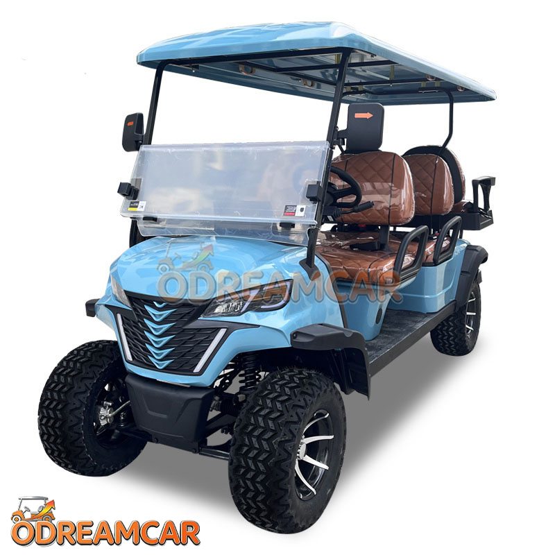 4+2 Seats Lead-acid Battery Golf Buggy (1)