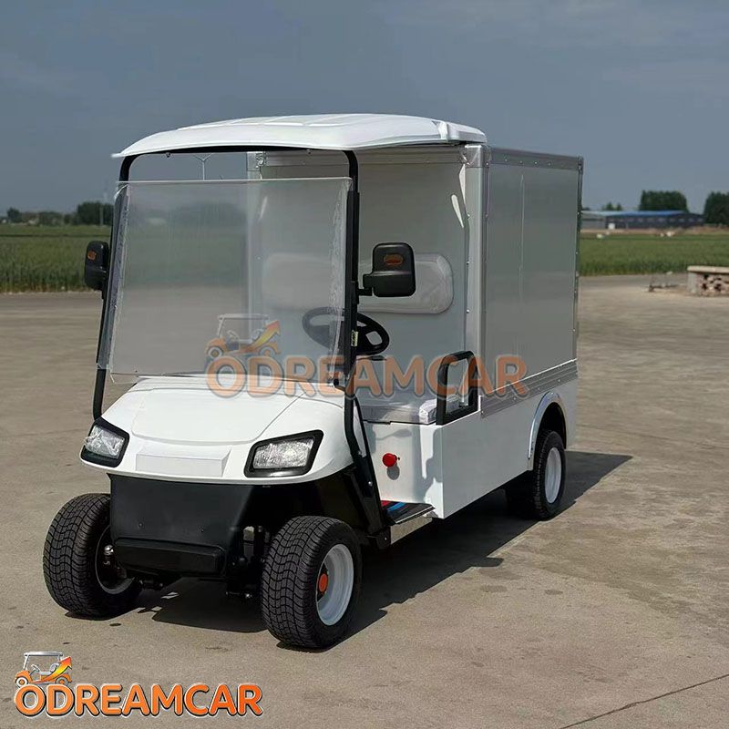 Housekeeping Linen Cart Golf Cart (1)