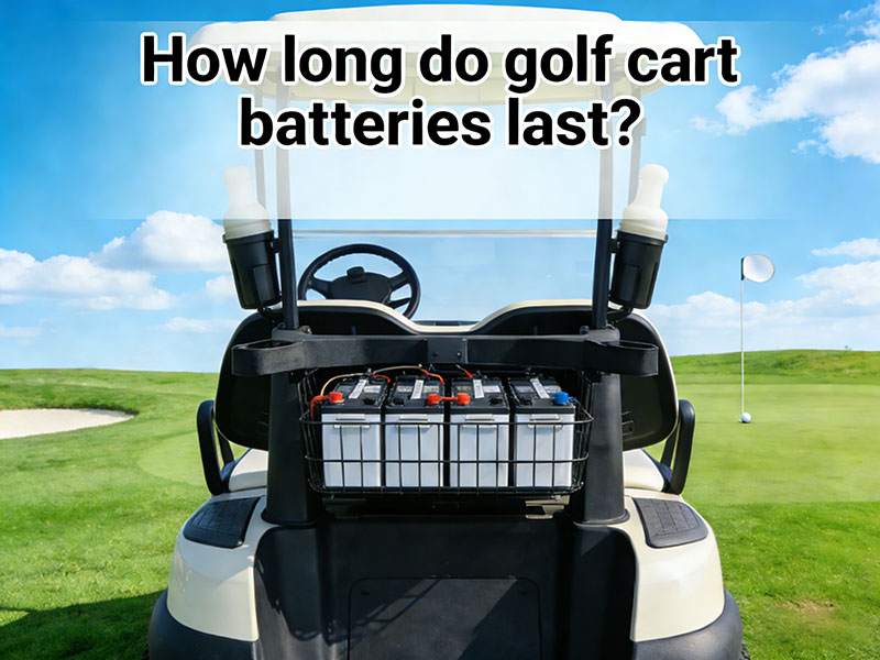 How long do golf cart batteries last