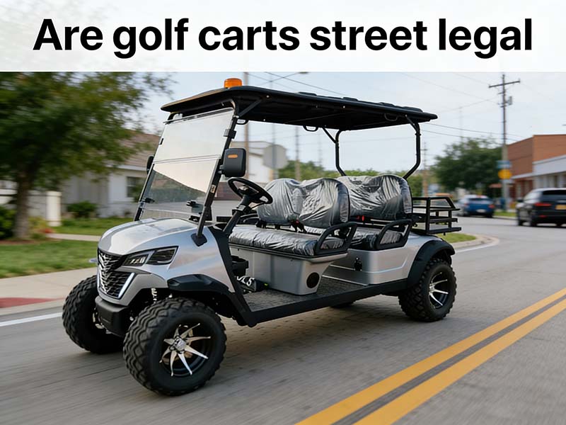 Are golf carts street legal