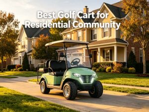 Best Golf Cart for Residential Community
