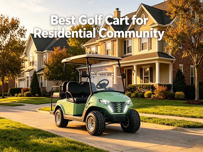 Best Golf Cart for Residential Community