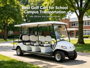 Best Golf Cart for School Campus Transportation