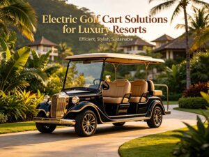 Electric Golf Cart Solutions for Luxury Resorts