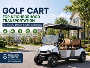 Golf Cart for Neighborhood Transportation