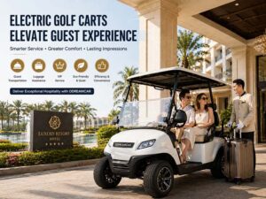 How Hotels Use Electric Golf Carts for Guest Experience