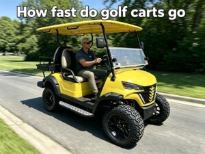 How fast do golf carts go