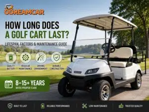 How long does a golf cart last
