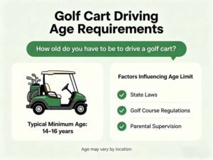 How old do you have to drive a golf cart
