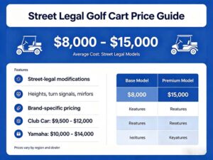 how much is a street legal golf cart