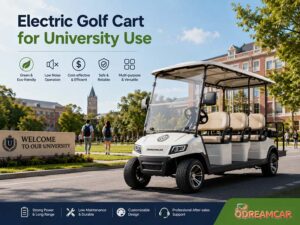 Electric Golf Cart for University Use
