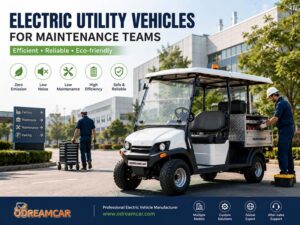 Electric Utility Vehicles for Maintenance Teams