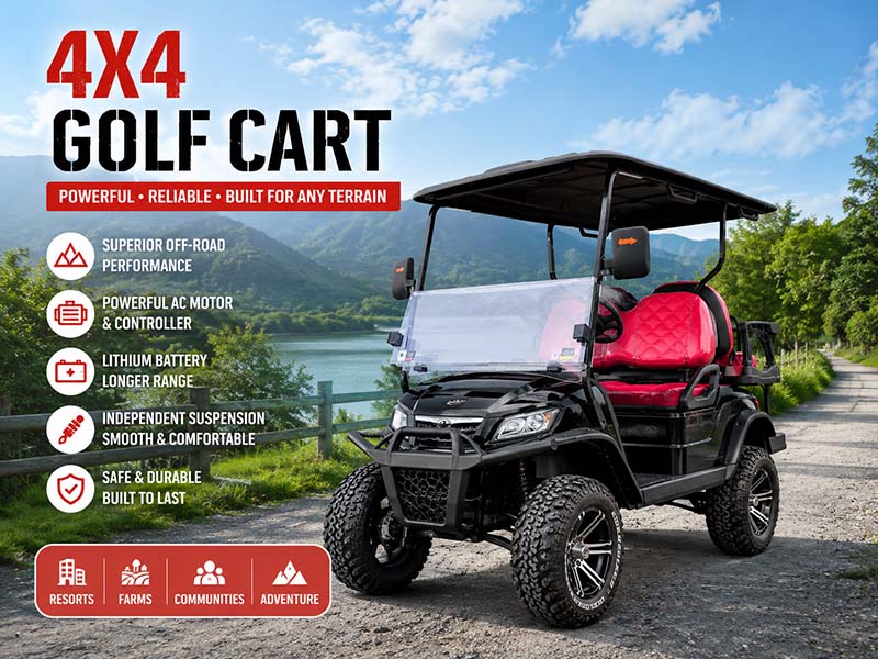 4x4 golf cart