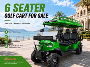 6 seater golf cart for sale