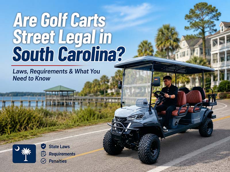 Are golf carts street legal in south carolina