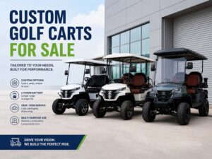 Custom golf carts for sale