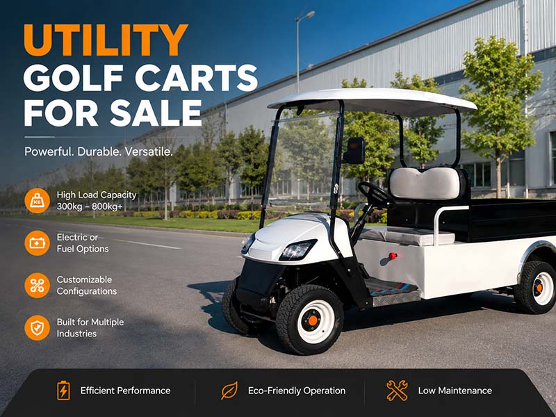 Utility golf carts for sale